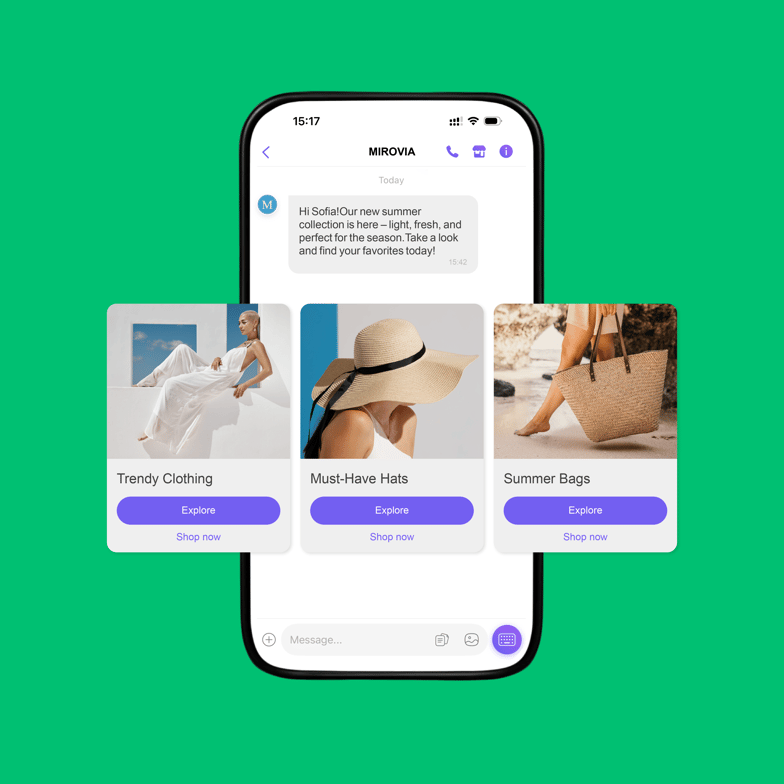 Swipe to Success: Harnessing Viber Carousel Messages for Maximum Engagement