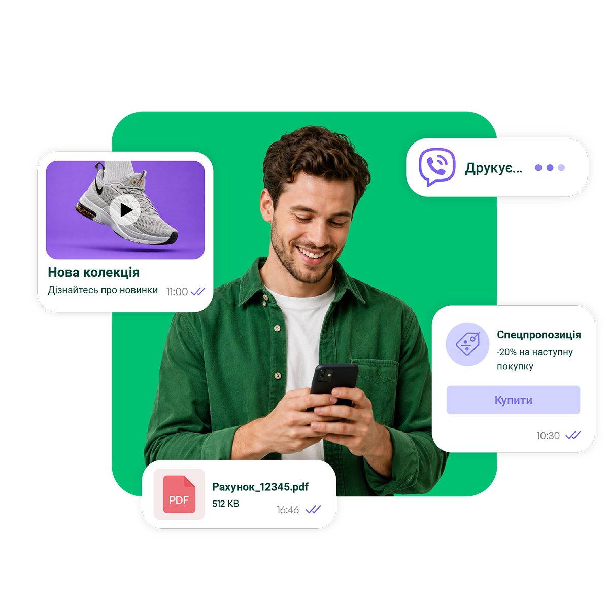 Бізнес повідомлення Viber 