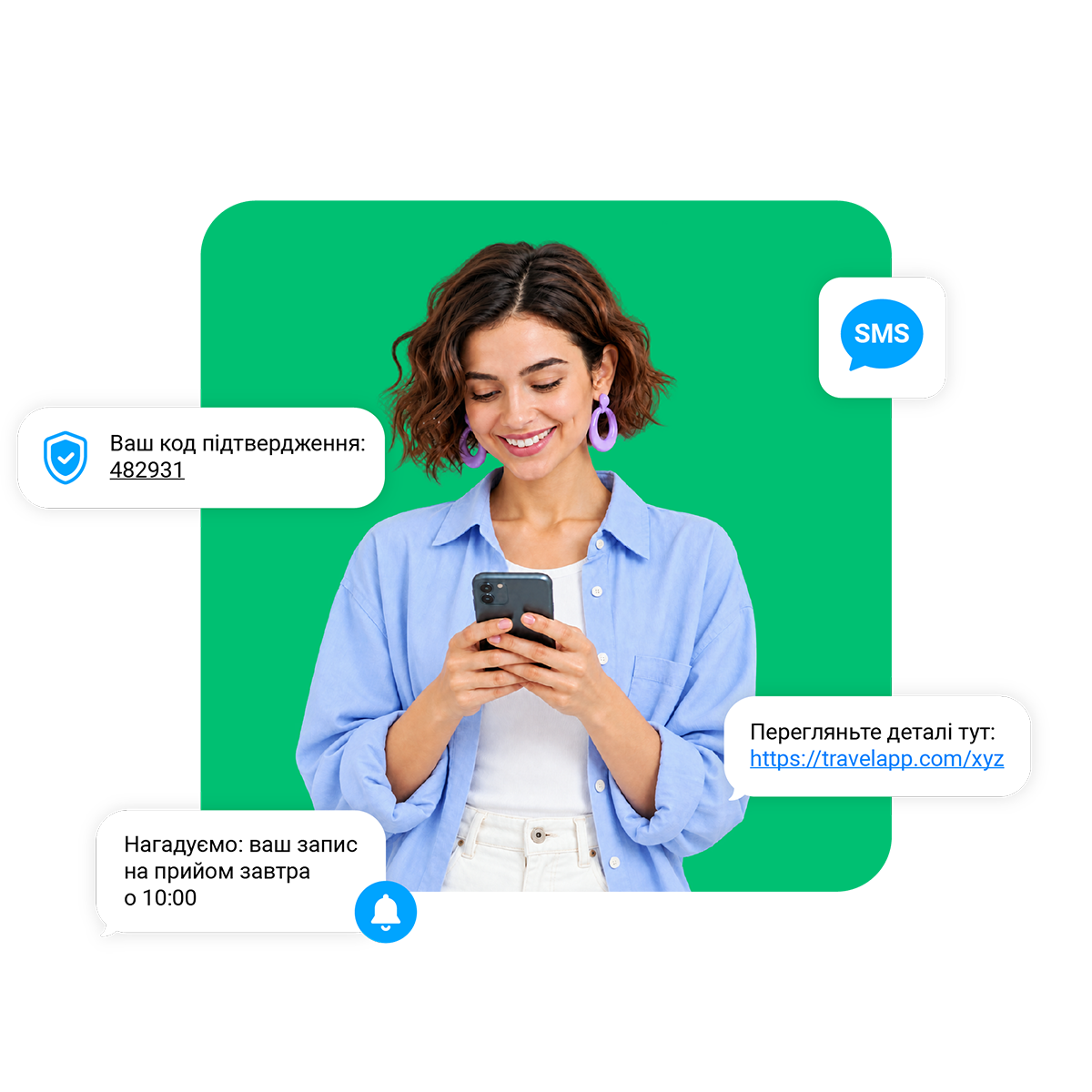 SMS повідомлення 