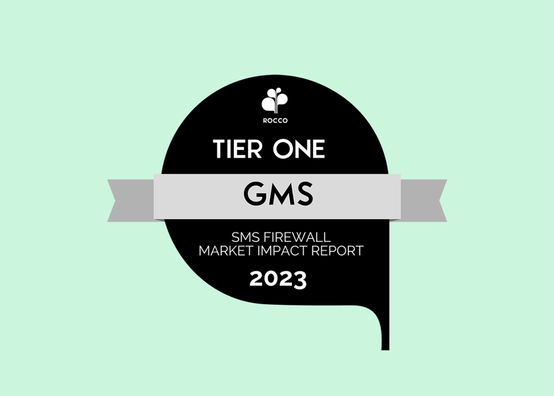 GMS ranked as No.1 SMS Firewall Vendor by ROCCO Research