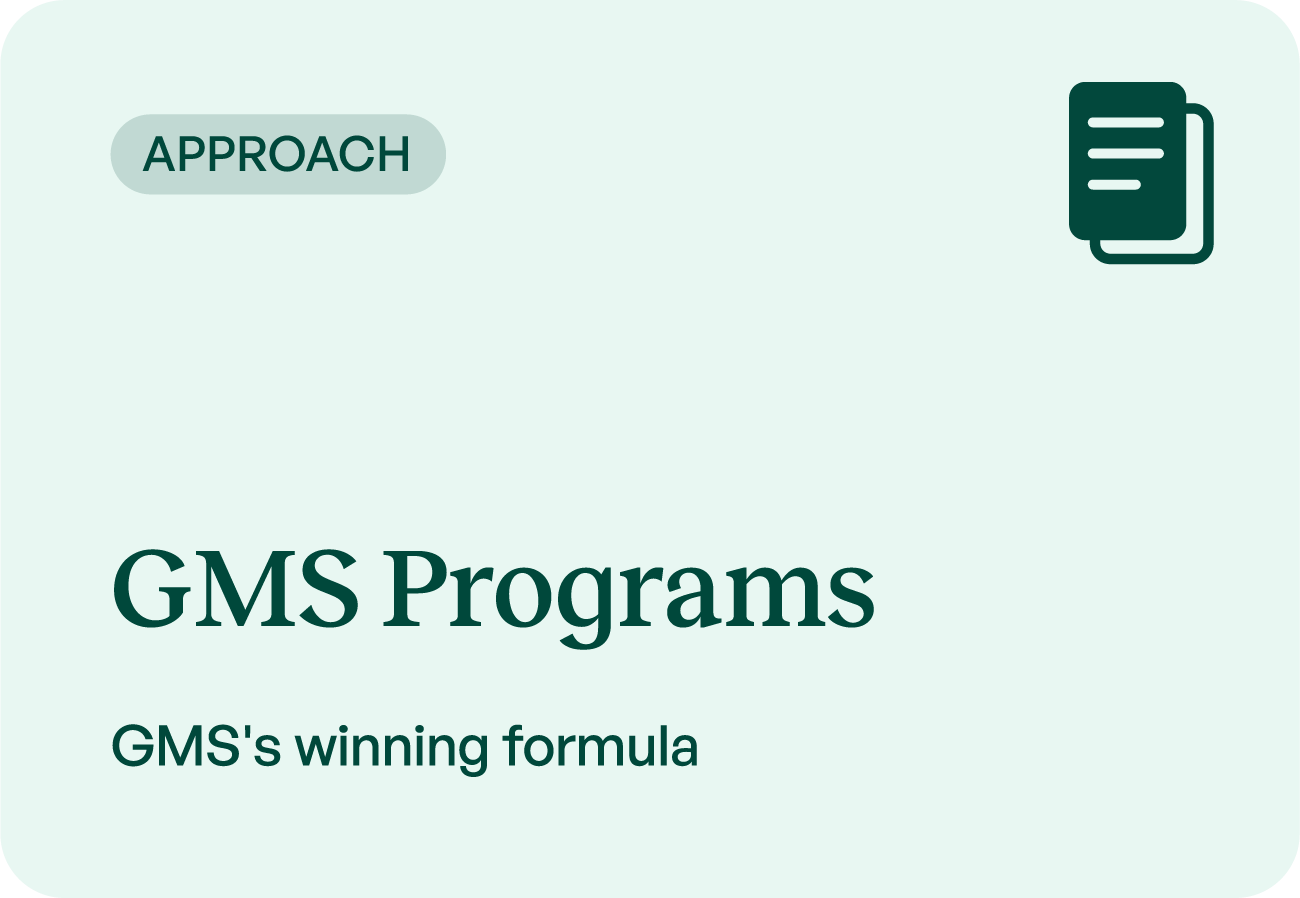 GMS Programs